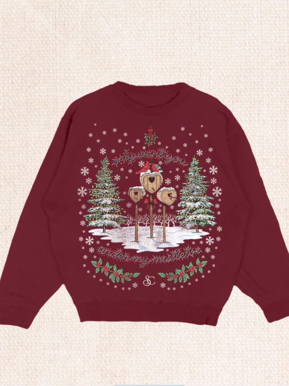 A Nonsense Christmas Crewneck - Sabrina Carpenter